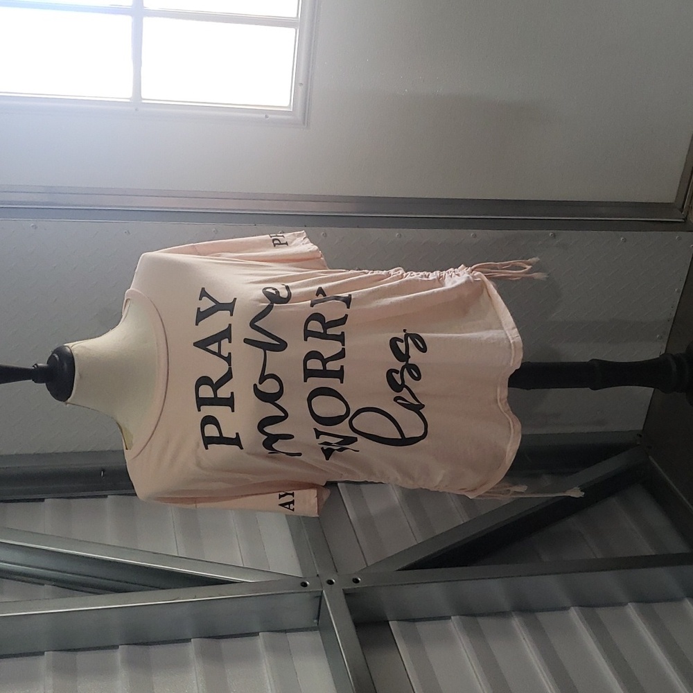 On Fire brand Pray‎ More Shirt size 3X
